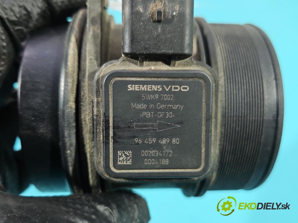 Volvo V50 2.0d 136 HP manual 100 kW 1997 cm3 5- průtokoměr: 5WK97002 (Váha vzduchu)