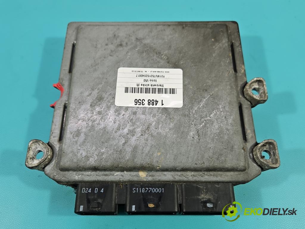 Volvo V50 2.0d 136 HP manual 100 kW 1997 cm3 5- riadiaca jednotka motora 30729065A