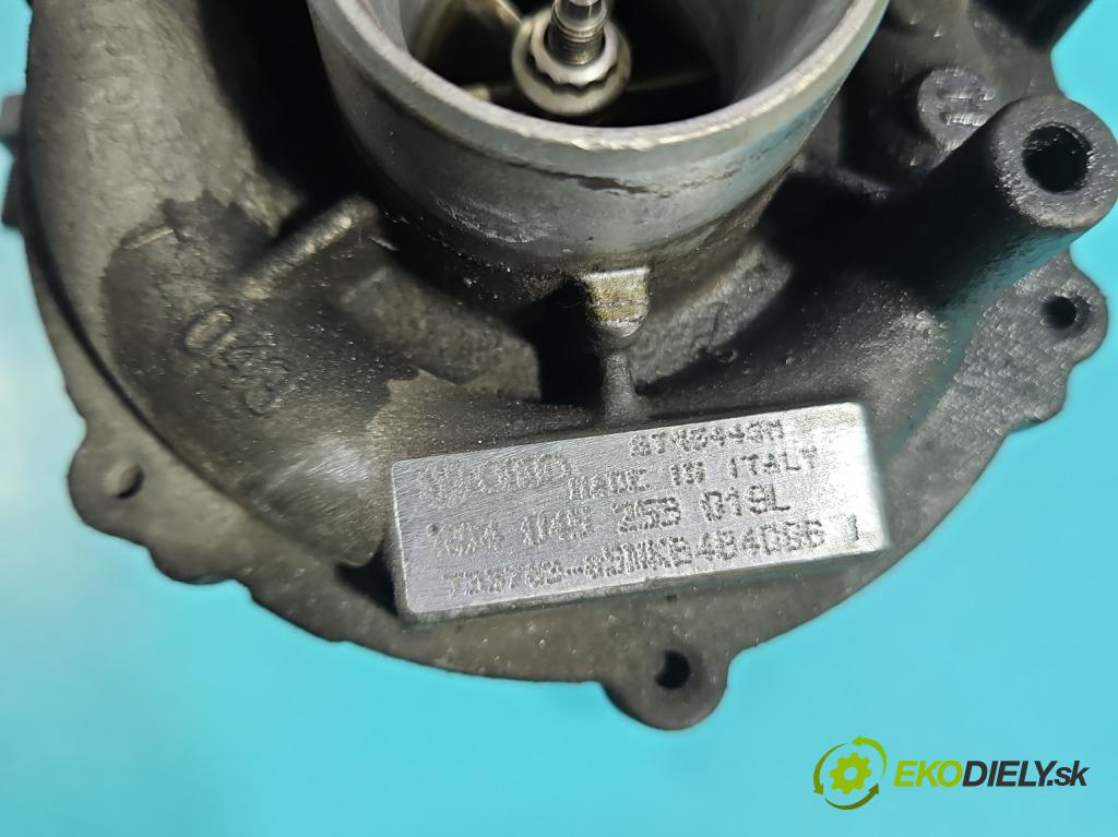 Vw Fox 1.4 tdi 69KM manual 51 kW 1422 cm3 3- Turbodmychadlo 733783-8 (Kompletní turbodmychadlo)