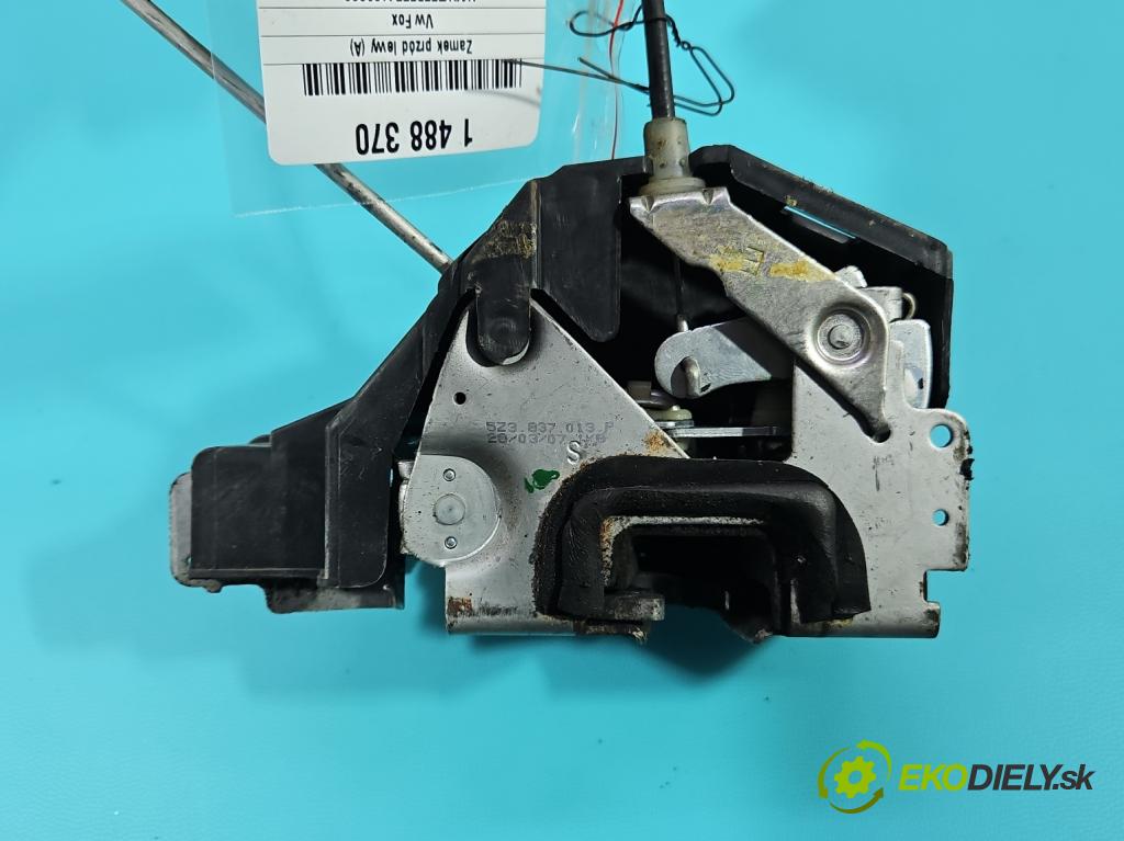 Vw Fox 1.4 tdi 69KM manual 51 kW 1422 cm3 3- zámek přední levý 5Z3837013P