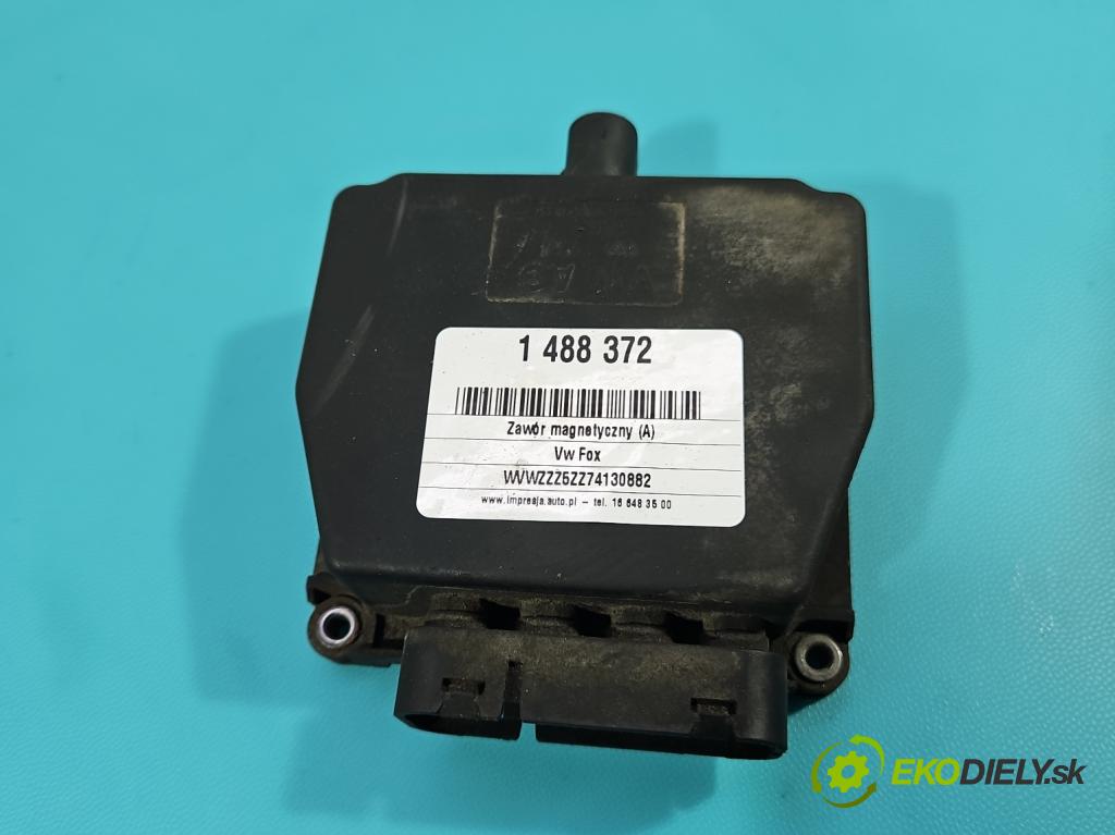 Vw Fox 1.4 tdi 69KM manual 51 kW 1422 cm3 3- ventil magnetické: 6Q0906625A (Ventil ostatné)