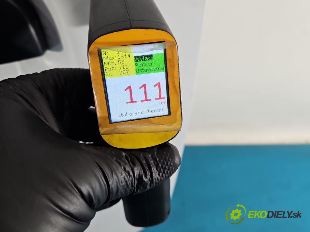 Dacia Dokker 2012- 1.3 TCE: 102 HP manual 75 kW 1332 cm3 5- dvere zadné pravé  (Kľučka dverí ostatné)