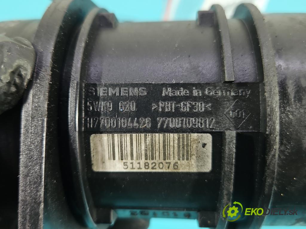 Renault Scenic I 1996-2003 1.9 dci 102 HP manual 75 kW 1870 cm3 5- průtokoměr: 7700104426 (Váha vzduchu)