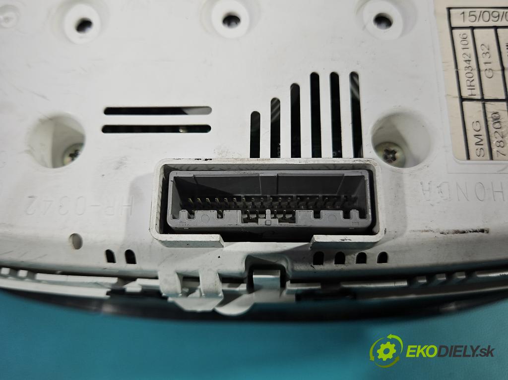 Honda Civic VIII 2006-2011 1.8 16V 140 HP manual 103 kW 1799 cm3 5- prístrojovka/ budíky HR0342106 (Prístrojová doska)