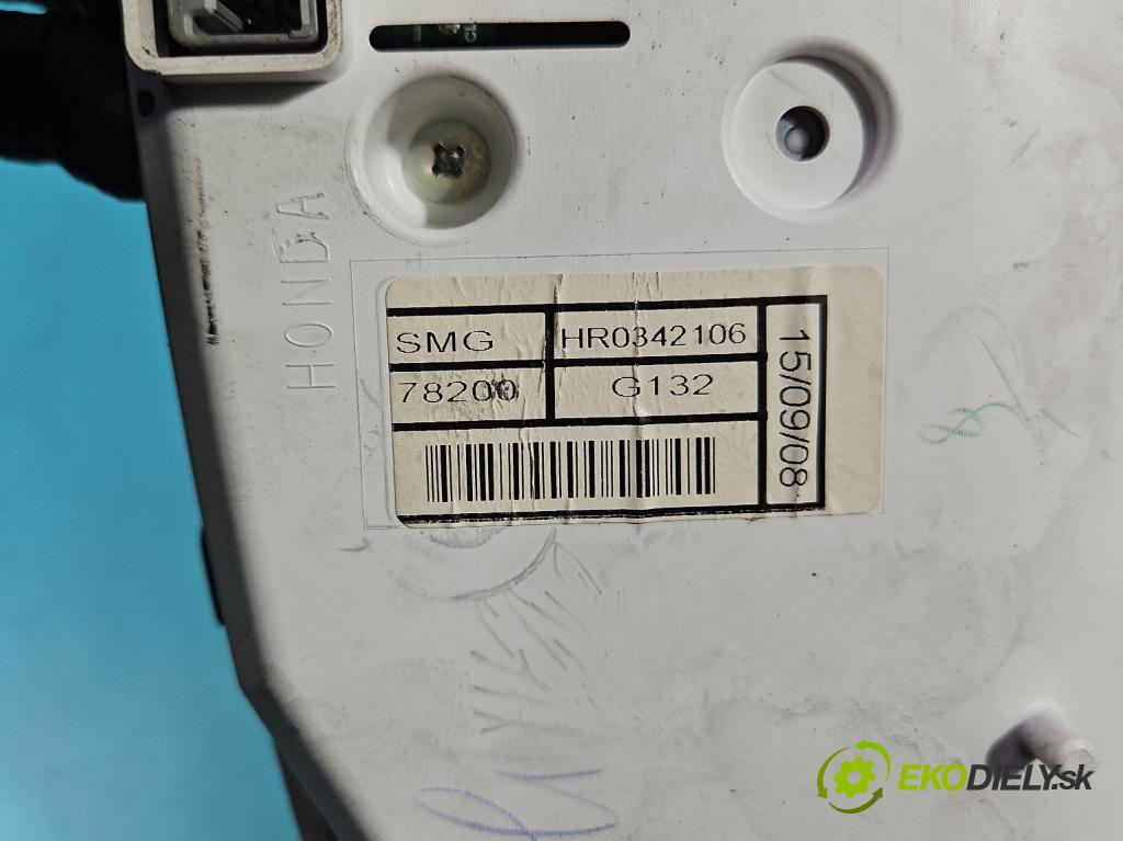 Honda Civic VIII 2006-2011 1.8 16V 140 HP manual 103 kW 1799 cm3 5- prístrojovka/ budíky HR0342106 (Prístrojová doska)