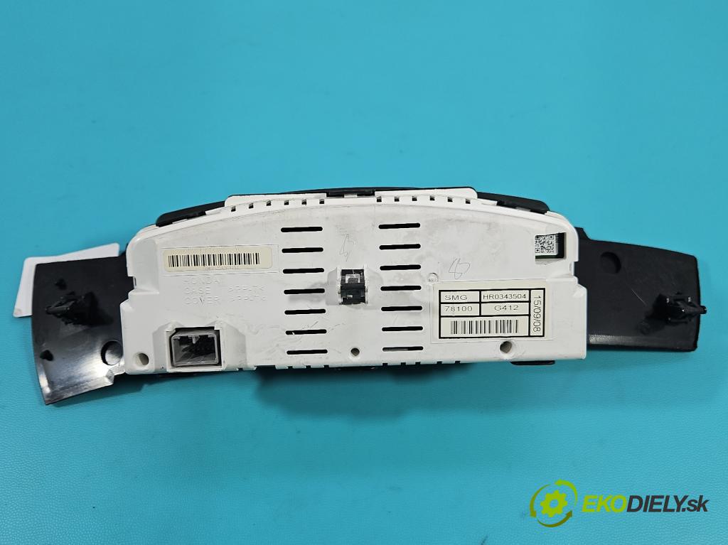 Honda Civic VIII 2006-2011 1.8 16V 140 HP manual 103 kW 1799 cm3 5- Zobrazit: HR0343504 (Prístrojová doska)