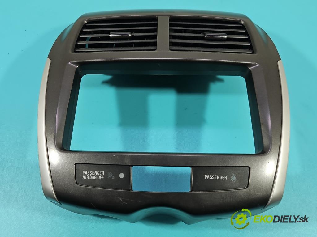 Mitsubishi ASX 2010-2021 1.6 16v 117 HP manual 86 kW 1590 cm3 5- Mřížka: kúrenia stredová 8030A-15950 (Mriežka kúrenia (fukár))