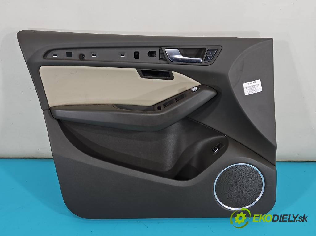 Audi Q5 2008-2016 2.0 tfsi: 220KM automatic 162 kW 1984 cm3 5- Čalounictví: dvere predné ľavé 