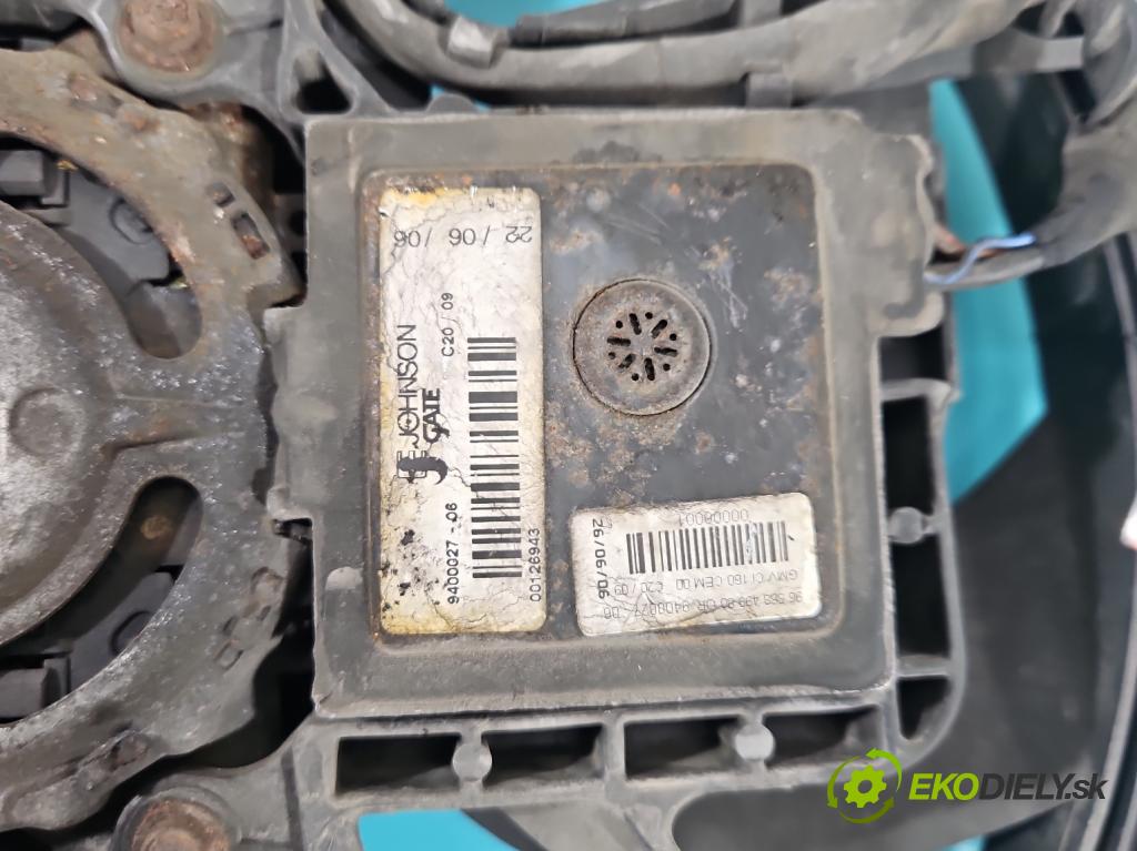 Citroen C5 I 2001-2008 1.6 hdi 109 hp manual 80 kW 1560 cm3 5- ventilátor chladič 9400027
