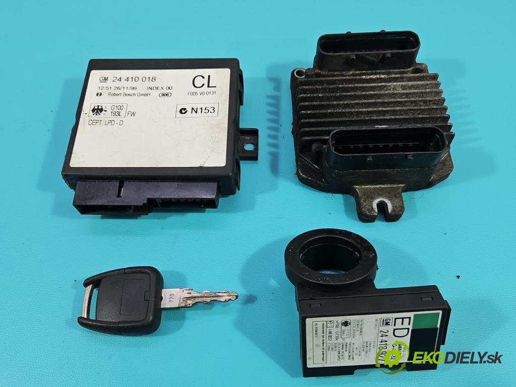 Opel Astra II 1998-2009 1.6 16V 101 HP manual 74 kW 1598 cm3 5- riadiaca jednotka motora 09355929