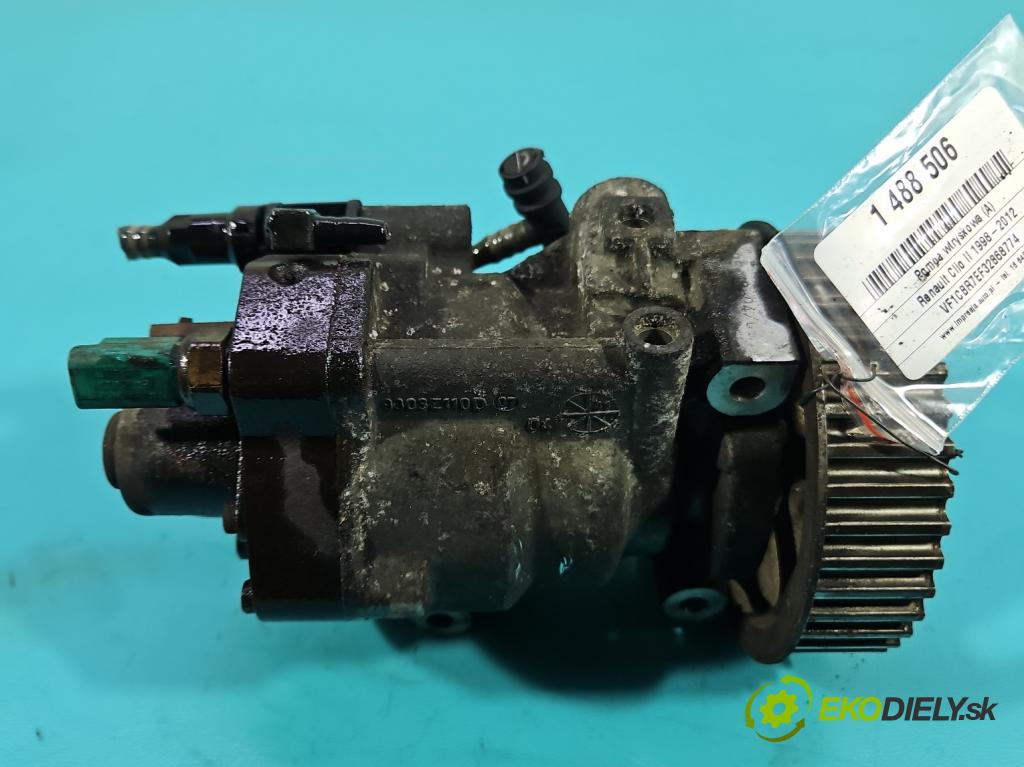 Renault Clio II 1998-2012 1.5 dci 65 hp manual 48 kW 1461 cm3 3- čerpadlo vstřikovací R9042A041A (Vstřikovací čerpadlo)