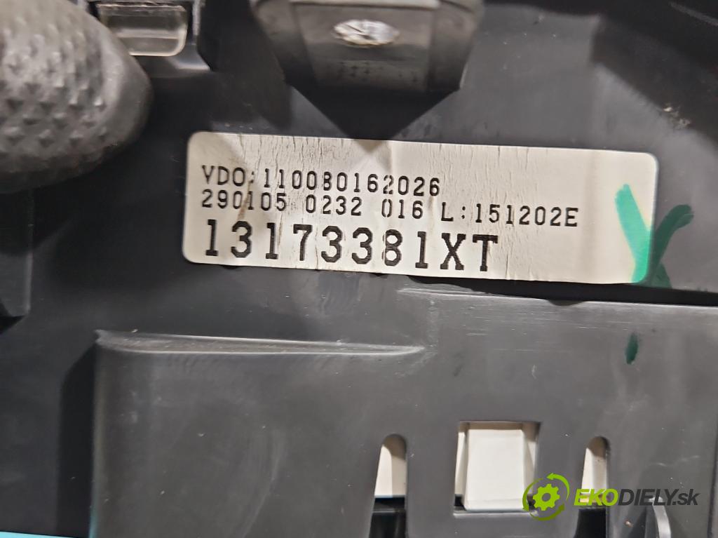 Opel Meriva A 2002-2010 1.7 02-06 75 HP manual 55 kW 1686 cm3 5- riadiaca jednotka motora 12249828
