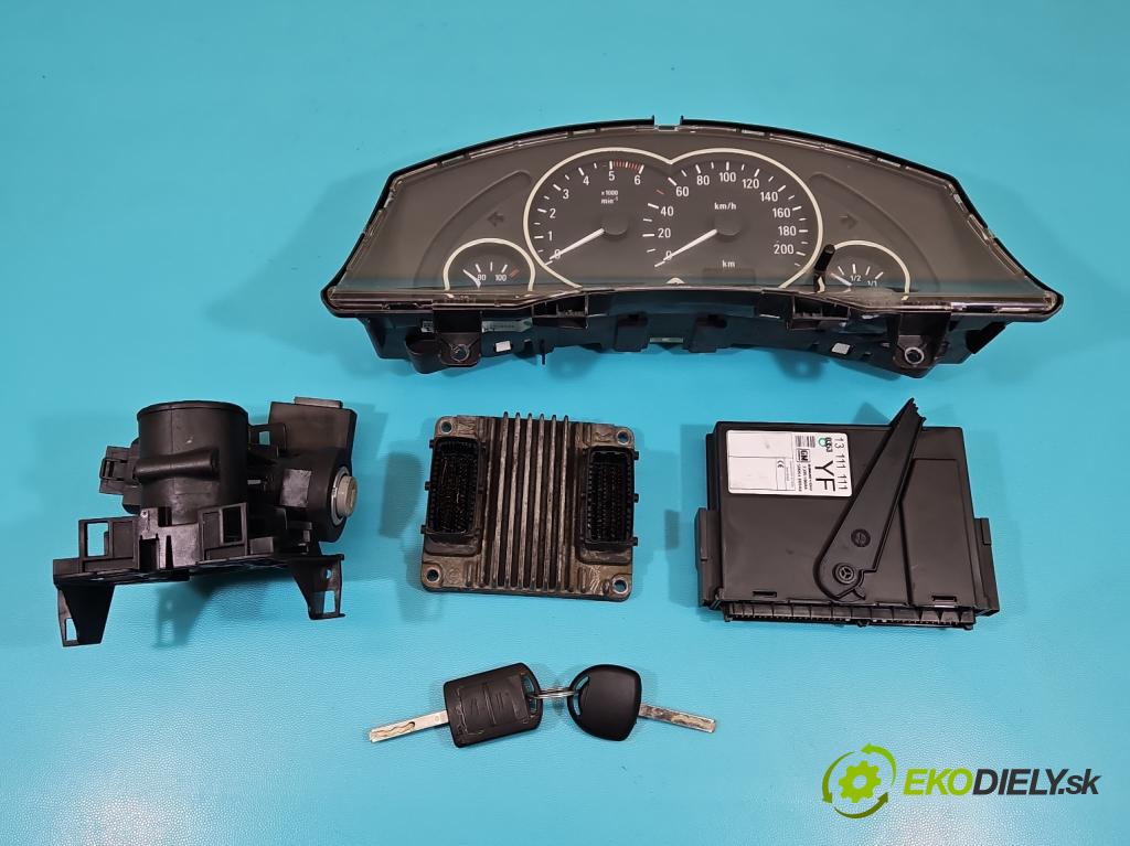 Opel Meriva A 2002-2010 1.7 02-06 75 HP manual 55 kW 1686 cm3 5- riadiaca jednotka motora 12249828