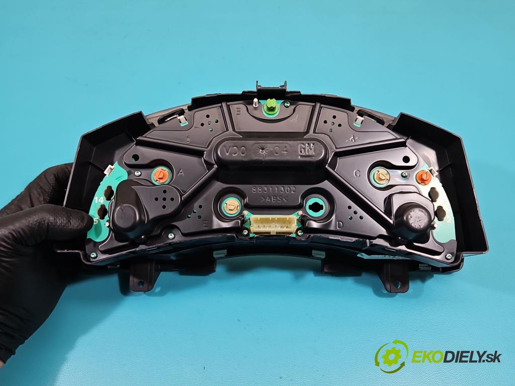 Opel Meriva A 2002-2010 1.7 02-06 75 HP manual 55 kW 1686 cm3 5- riadiaca jednotka motora 12249828