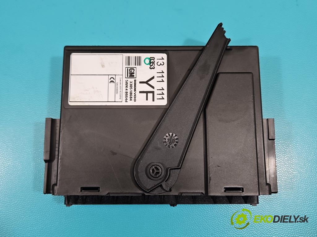 Opel Meriva A 2002-2010 1.7 02-06 75 HP manual 55 kW 1686 cm3 5- riadiaca jednotka motora 12249828