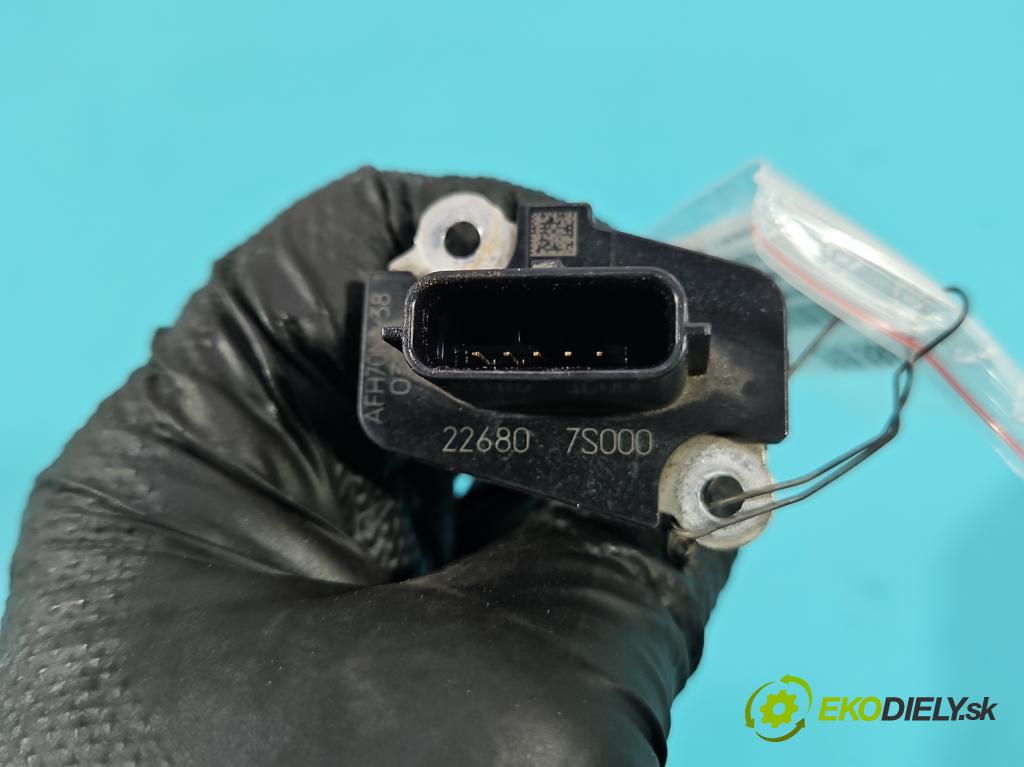 Renault Koleos I 2008-2016 2.5 16V 167 HP manual 123 kW 2488 cm3 5- průtokoměr: AFH70M-38 (Váha vzduchu)