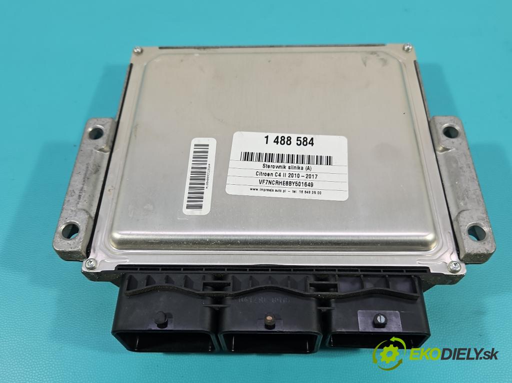 Citroen C4 II 2010-2017 2.0 hdi 150 HP manual 110 kW 1997 cm3 5- riadiaca jednotka motora 9666912580