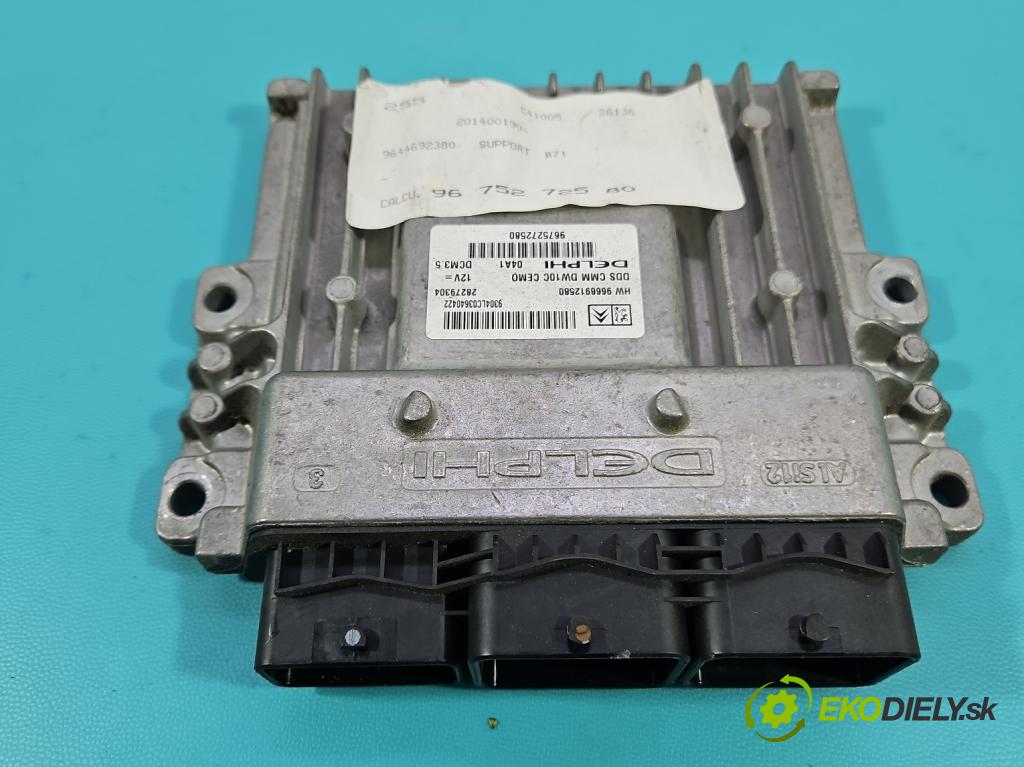 Citroen C4 II 2010-2017 2.0 hdi 150 HP manual 110 kW 1997 cm3 5- riadiaca jednotka motora 9666912580