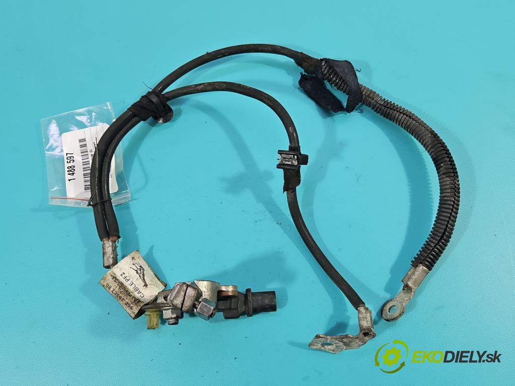 Citroen C4 II 2010-2017 2.0 hdi 150 hp manual 110 kW 1997 cm3 5- kontakt mínus: 9667109480