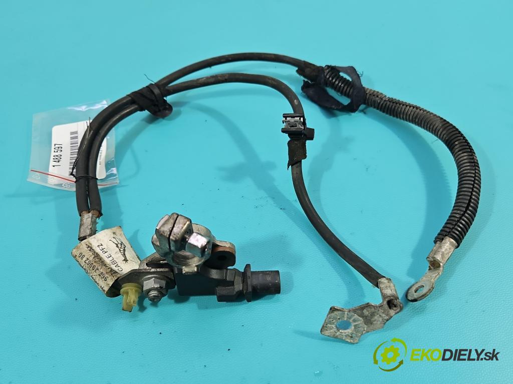 Citroen C4 II 2010-2017 2.0 hdi 150 hp manual 110 kW 1997 cm3 5- kontakt mínus: 9667109480