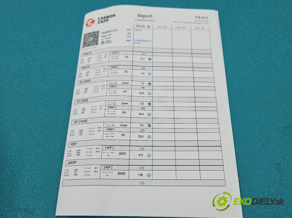 Citroen C4 II 2010-2017 2.0 hdi 150 HP manual 110 kW 1997 cm3 5- vstrek EMBR00101D (Vstrekovač paliva)