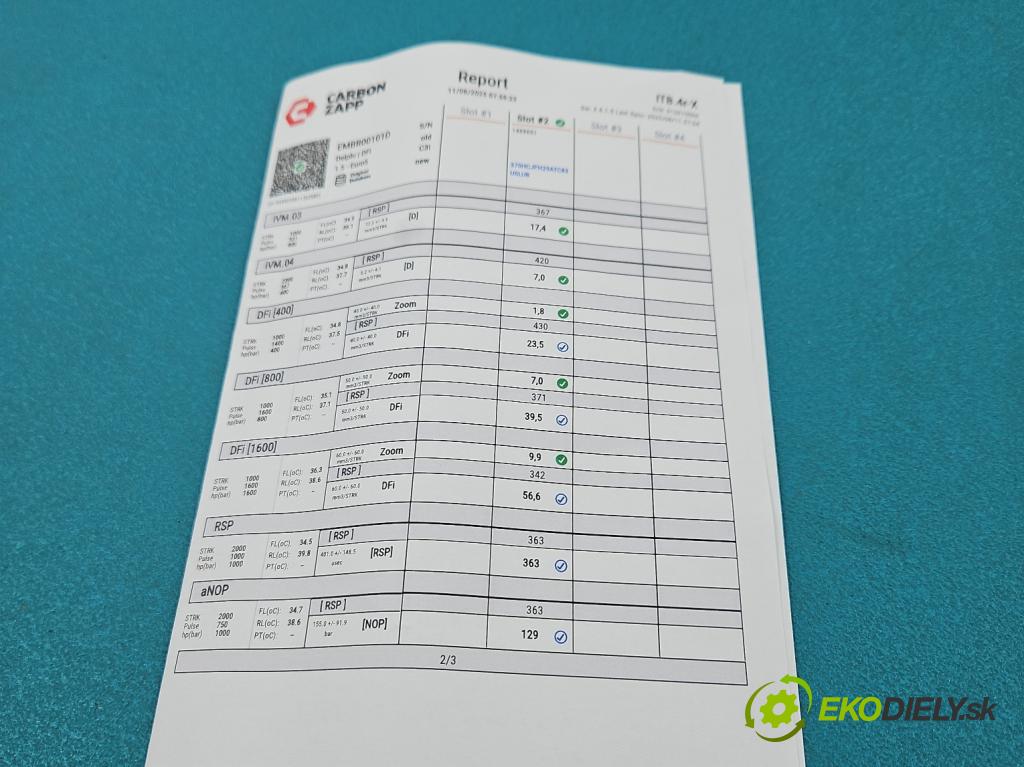 Citroen C4 II 2010-2017 2.0 hdi 150 HP manual 110 kW 1997 cm3 5- vstrek EMBR00101D (Vstrekovač paliva)