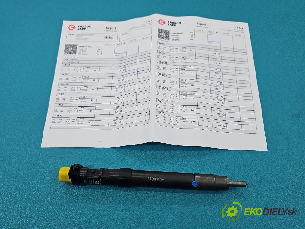 Citroen C4 II 2010-2017 2.0 hdi 150 HP manual 110 kW 1997 cm3 5- vstrek EMBR00101D (Vstrekovač paliva)
