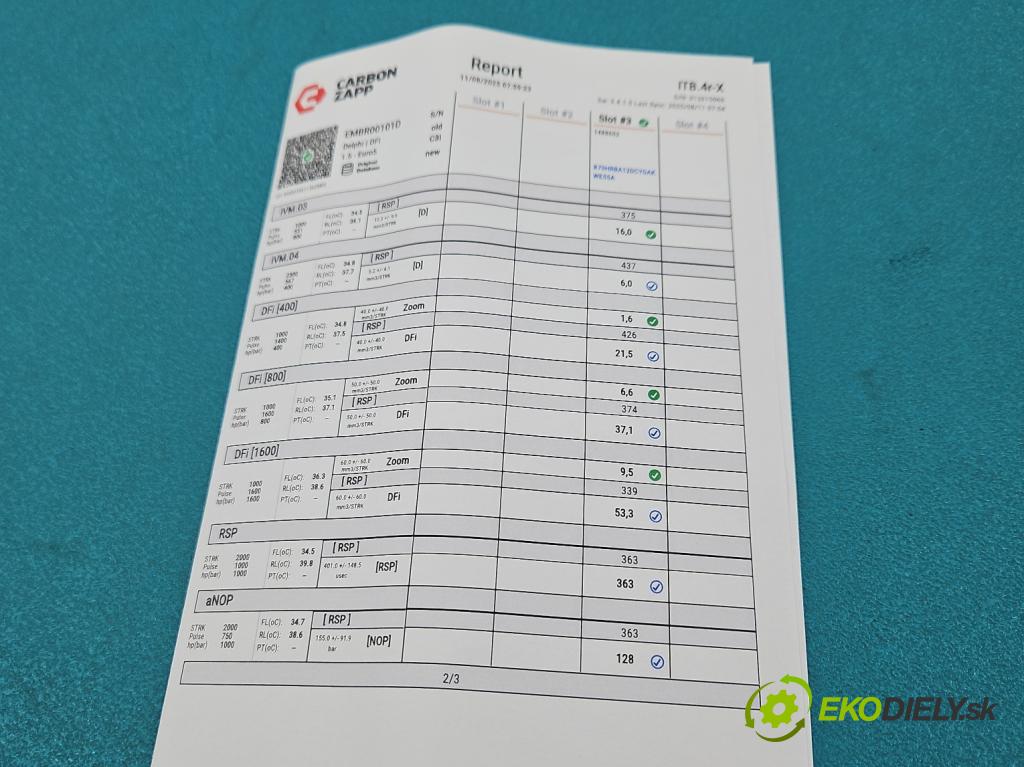 Citroen C4 II 2010-2017 2.0 hdi 150 HP manual 110 kW 1997 cm3 5- vstrek EMBR00101D (Vstrekovač paliva)