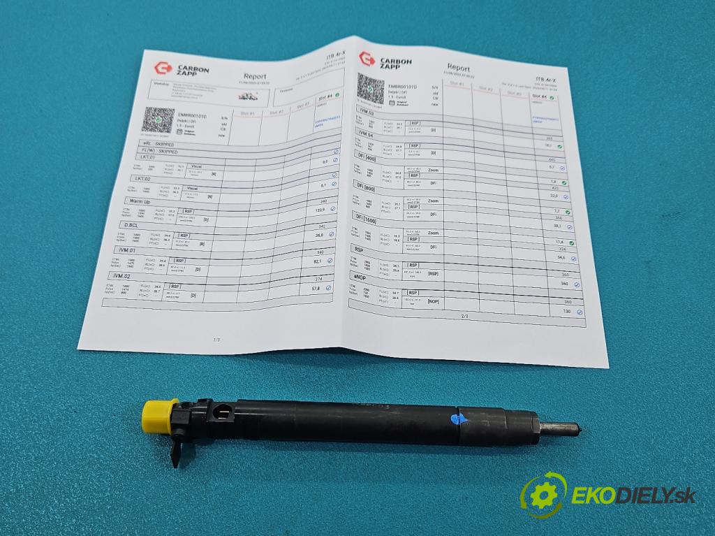 Citroen C4 II 2010-2017 2.0 hdi 150 HP manual 110 kW 1997 cm3 5- vstrek EMBR00101D (Vstrekovač paliva)