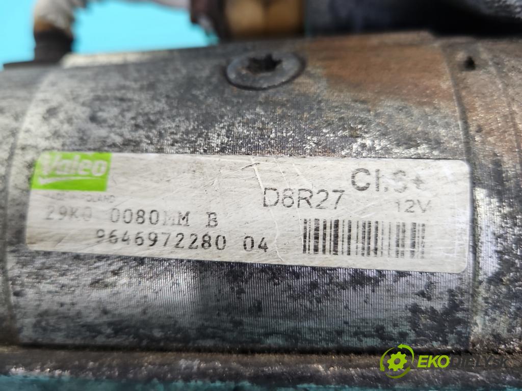 Citroen C4 II 2010-2017 2.0 hdi 150 HP manual 110 kW 1997 cm3 5- štartér D8R27 (Štartér)