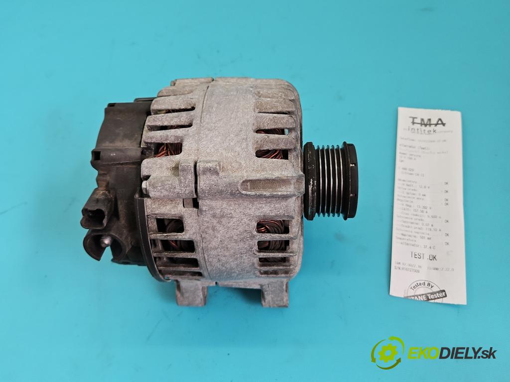 Citroen C4 II 2010-2017 2.0 hdi 150 HP manual 110 kW 1997 cm3 5- Alternator 9664779680 (Alternátor)