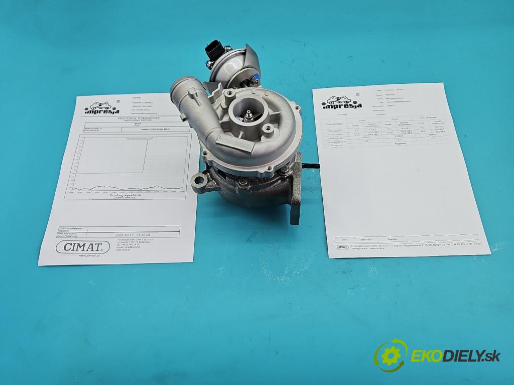 Ford Kuga Mk2 2013-2019 2.0 tdci 150 HP manual 110 kW 1997 cm3 5- turbodúchadlo, turbo repasovaná 765993-4