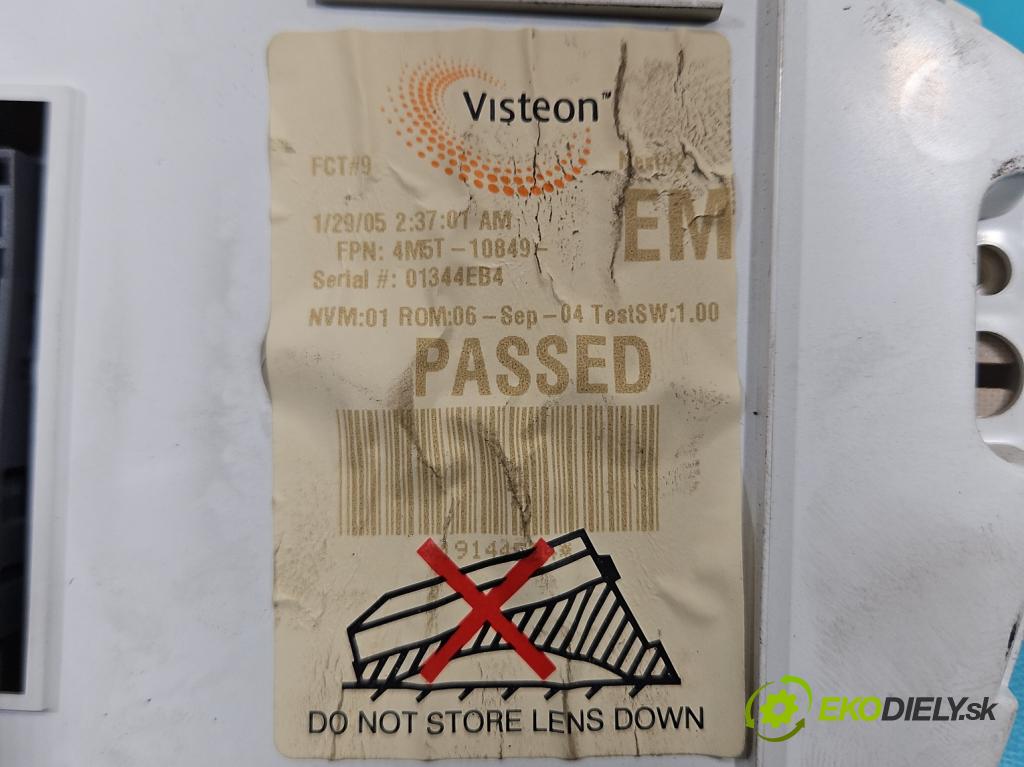 Ford Focus Mk2 2004-2011 1.6 16v 116 HP manual 85 kW 1596 cm3 5- prístrojovka/ budíky 4M5T-10849-EM (Prístrojová doska)