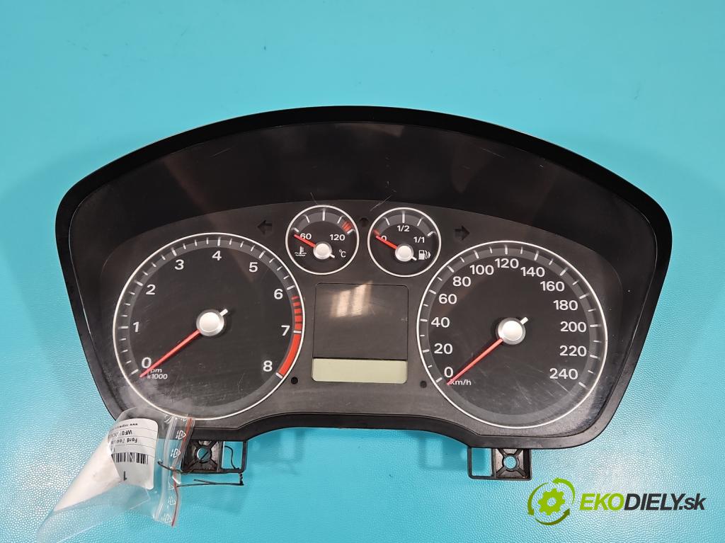 Ford Focus Mk2 2004-2011 1.6 16v 116 HP manual 85 kW 1596 cm3 5- prístrojovka/ budíky 4M5T-10849-EM (Prístrojová doska)