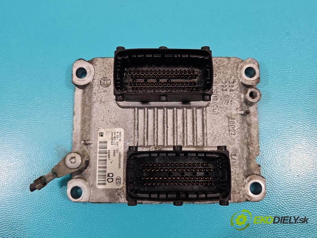 Opel Corsa C 2000-2006 1.4 16V 90 HP automatic 66 kW 1389 cm3 5- riadiaca jednotka motora 0261207721