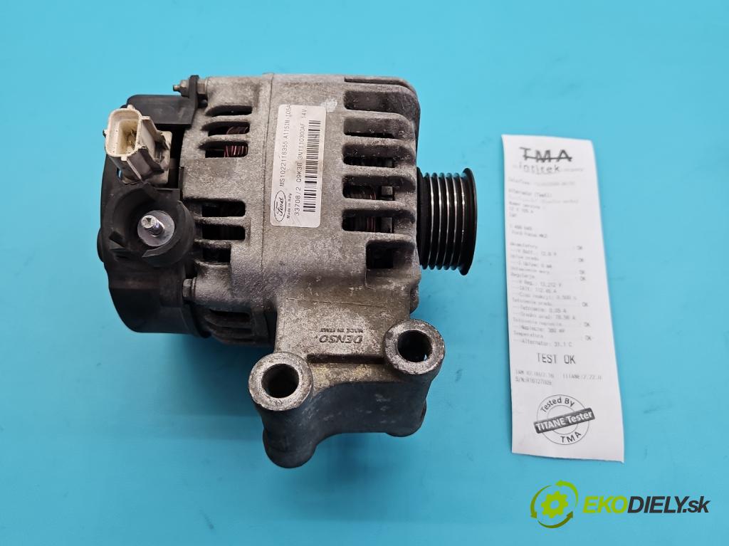 Ford Focus Mk2 2004-2011 1.6 16v 101 HP manual 74 kW 1596 cm3 3- Alternator 3N1110300AF (Alternátor)