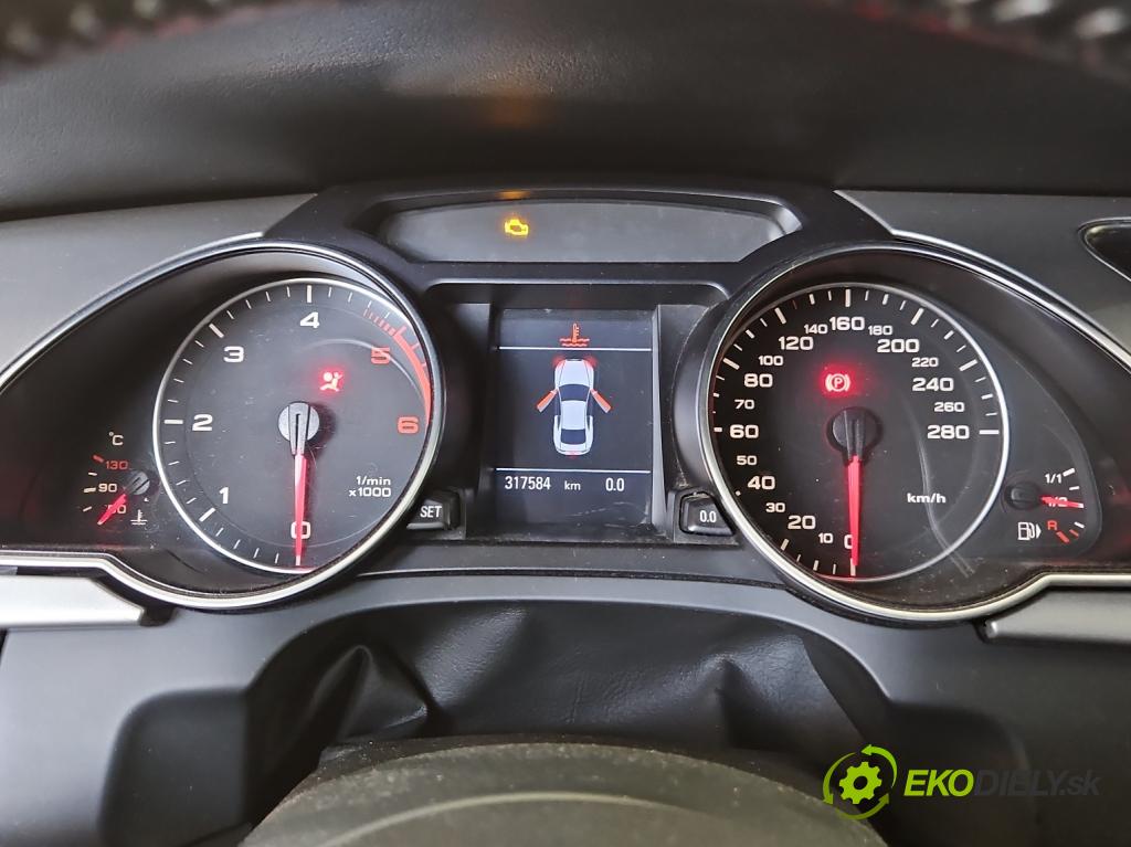 Audi A5 8T 2007-2016 3.0 tdi V6 239KM manual 176 kW 2967 cm3 2- prístrojovka/ budíky 8T0920931A (Prístrojová doska)