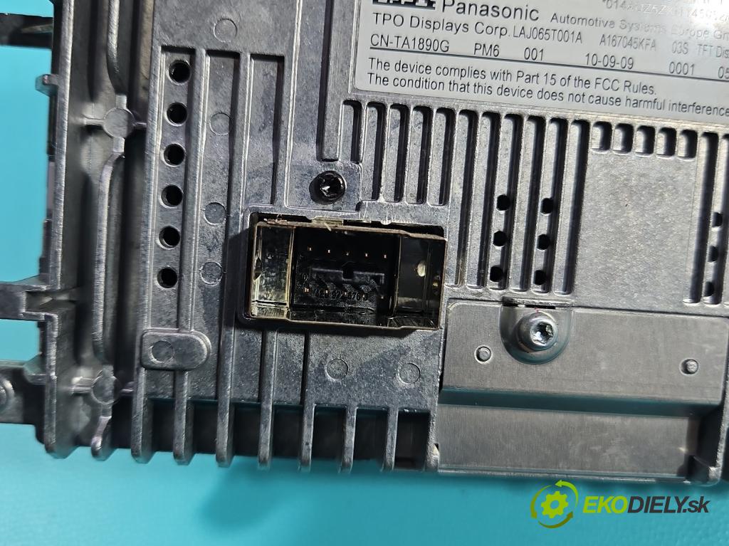 Audi A5 8T 2007-2016 3.0 tdi V6 239KM manual 176 kW 2967 cm3 2- Zobrazit: 8T0919603E (Prístrojová doska)