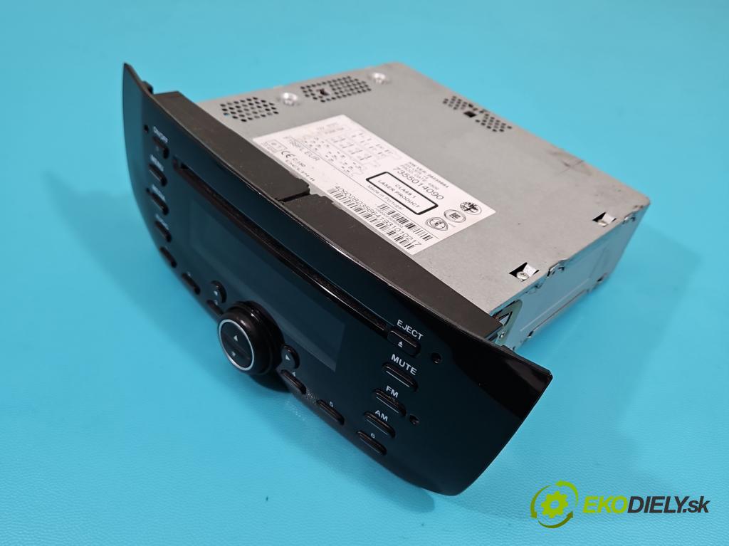 Fiat Punto Grande 1.4 8v 77 HP manual 57 kW 1368 cm3 5- Radio originál 7355014090
