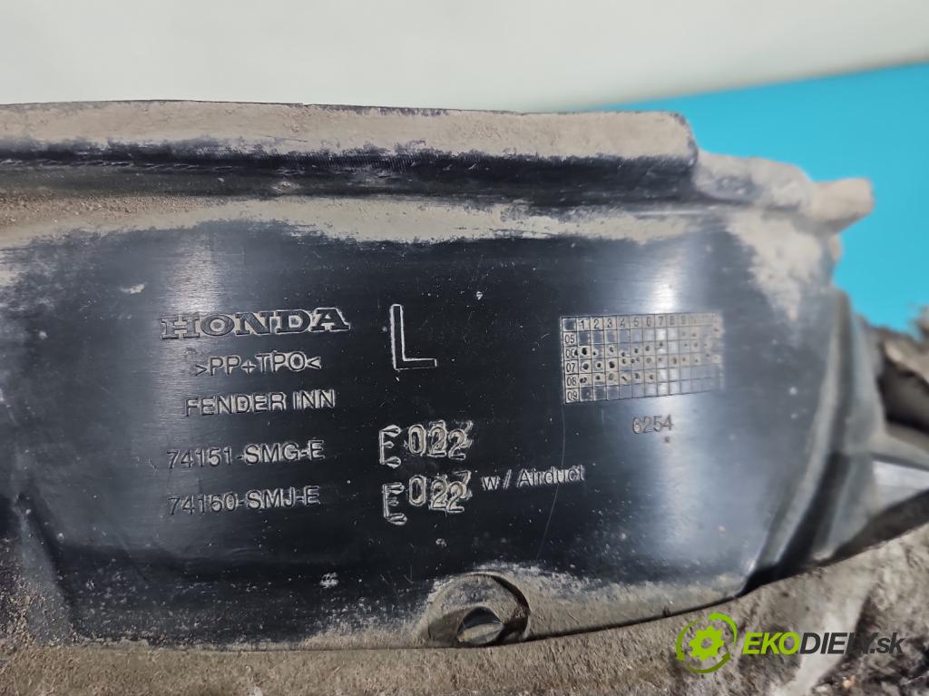 Honda Civic VIII 2006-2011 1.8 16V 140 hp manual 103 kW 1799 cm3 5- blatník: přední levé 74151-SMG-E