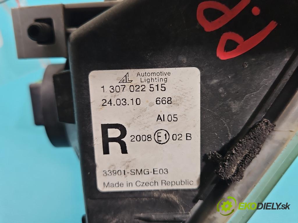 Honda Civic VIII 2006-2011 1.8 16V 140 hp manual 103 kW 1799 cm3 5- Halogen pravý 33901-SMG-E03 (Klika dveří ostatní)