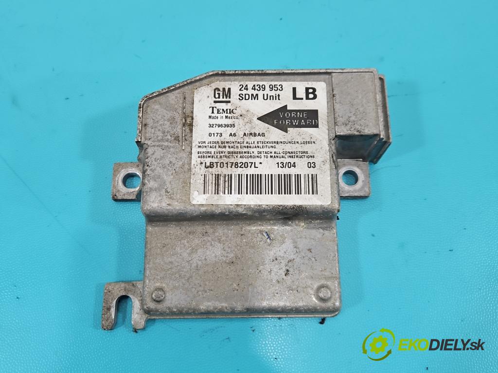 Opel Corsa C 2000-2006 1.4 16V 90 HP automatic 66 kW 1389 cm3 5- airbag vzduchové soubor: