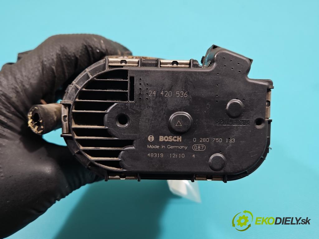 Opel Corsa C 2000-2006 1.4 16V 90 HP automatic 66 kW 1389 cm3 5- klapka 0280750133 (Škrtiaca klapka)