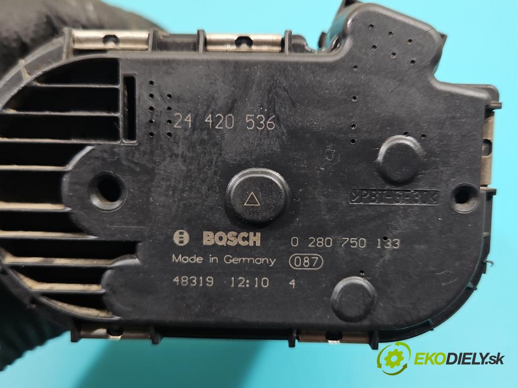 Opel Corsa C 2000-2006 1.4 16V 90 HP automatic 66 kW 1389 cm3 5- klapka 0280750133 (Škrtiaca klapka)