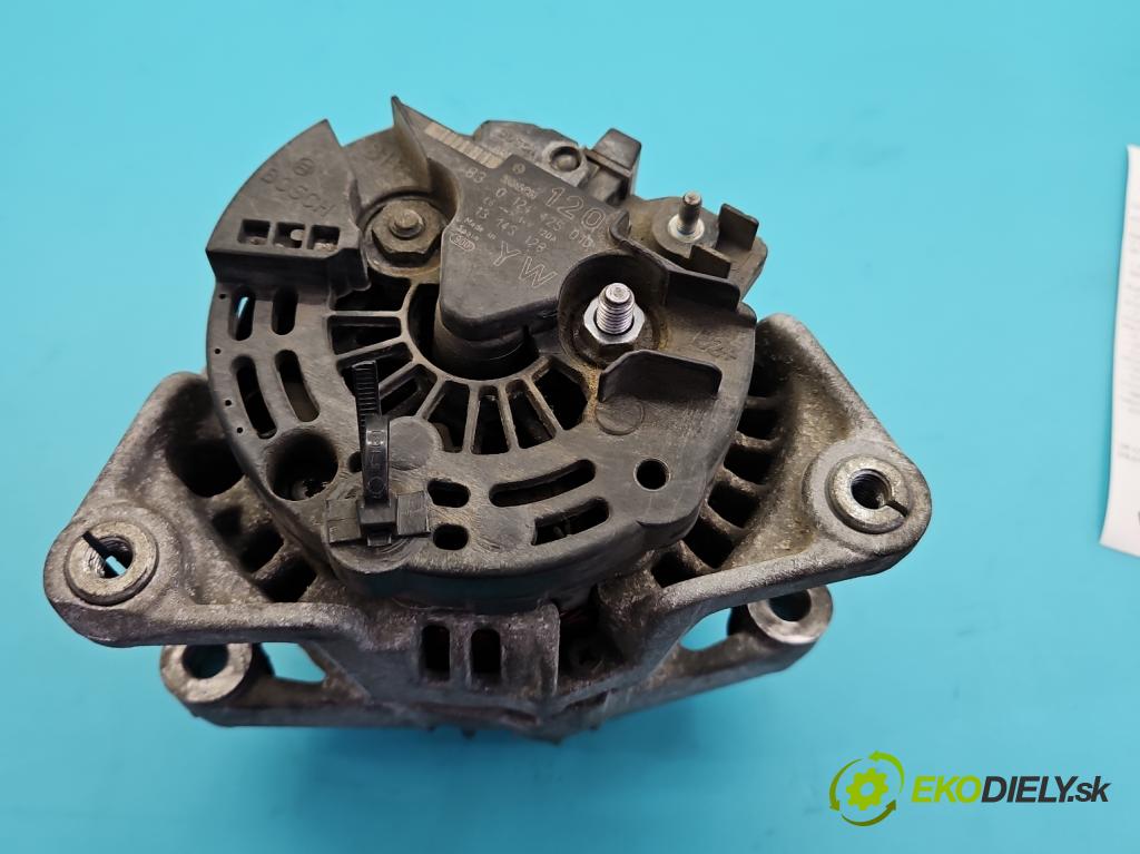 Opel Corsa C 2000-2006 1.4 16V 90 HP automatic 66 kW 1389 cm3 5- Alternator 0124425010 (Alternátor)