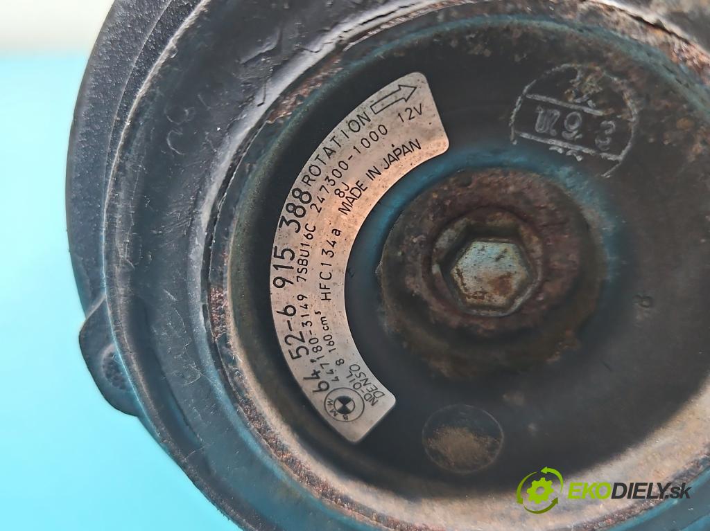 Bmw X3 E83 2003-2010 3.0d 218 HP automatic 160 kW 2993 cm3 5- Kompresor: klimatizácie 447260-0782 (Kompresor klimatizácie)