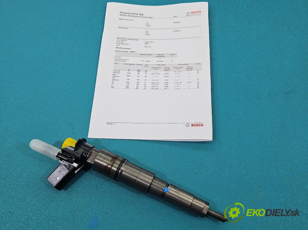 Bmw X3 E83 2003-2010 3.0d 218 HP automatic 160 kW 2993 cm3 5- vstrek 0445115077 (Vstrekovač paliva)