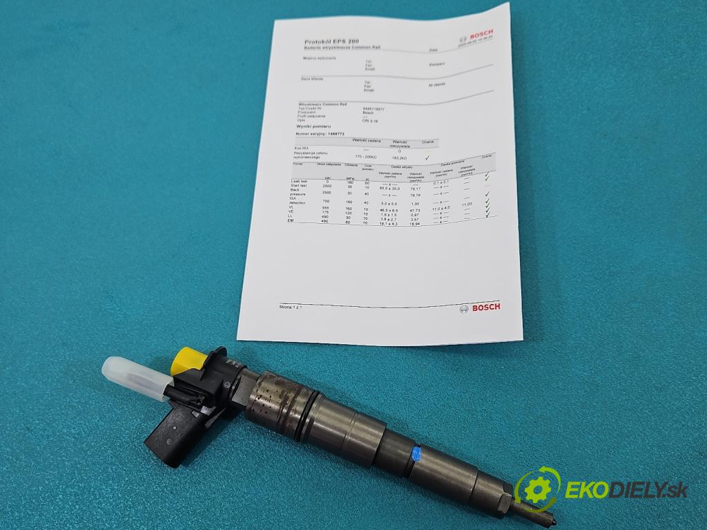 Bmw X3 E83 2003-2010 3.0d 218 HP automatic 160 kW 2993 cm3 5- vstrek 0445115077 (Vstrekovač paliva)