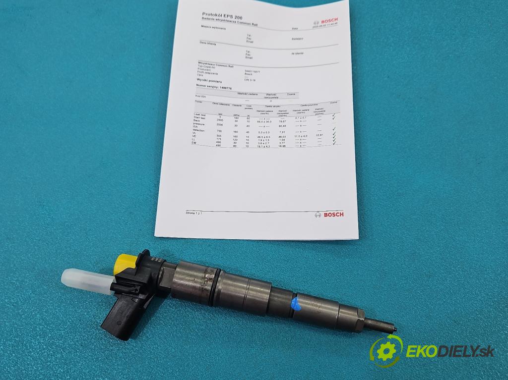 Bmw X3 E83 2003-2010 3.0d 218 HP automatic 160 kW 2993 cm3 5- vstrek 0445115077 (Vstrekovač paliva)