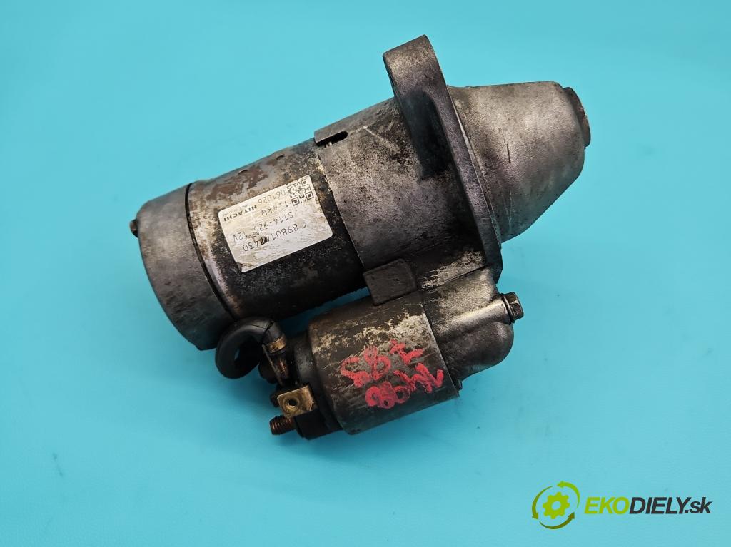 Opel Meriva A 2002-2010 1.7 02-06 75 HP manual 55 kW 1686 cm3 5- štartér 8980147430 (Štartér)